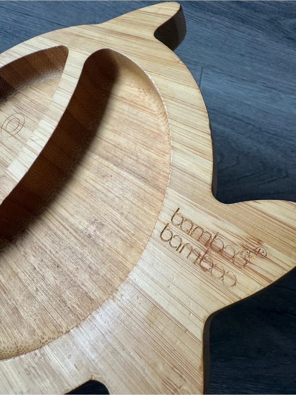 Bamboo Bamboo Fish Toddler Plate